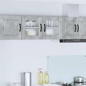 Mosogatógép panel ajtóval Beton Szürke 80 x 31 x 40 cm Faanyag