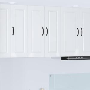 Mosogatógép panel Magas Fényű Fehér 60 x 31 x 80 cm Faanyag