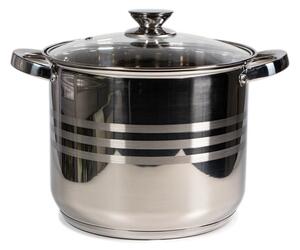 TOO LP-7173-9L prémium rozsdamentes edény 9 liter fazék/lábas+fedő 24 x 20cm