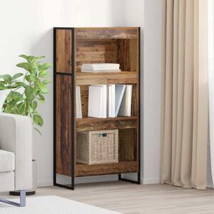 Könyvespolc Öreg fa 60 x 30 x 121 cm Faanyag