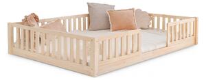 ELORA DUO NEW gyerekágy ágyneműtartóval 140x190 - natúr