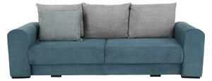 Extra tágas kanapé, kék, menta, világosszürke színű, GILEN BIG SOFA