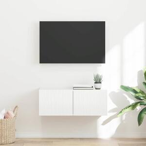 TV Fali Szekrény Fehér 78,5 x 31 x 29,5 cm Faanyag
