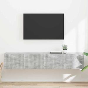 TV Fali Szekrény 2 pcs Beton 78,5 x 31 x 29,5 cm Faanyag
