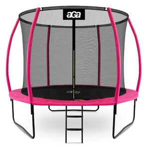 Aga SPORT EXCLUSIVE trambulin 305 cm rózsaszín + védőháló + létra
