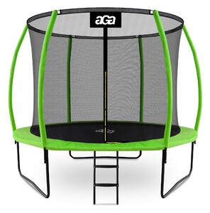 Aga SPORT EXCLUSIVE trambulin 305 cm világoszöld + védőháló + létra