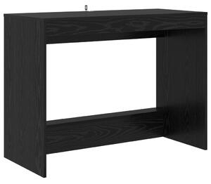 Ágyíróasztal Fekete Tölgy Szerelt Fa 100 x 45 x 75 cm