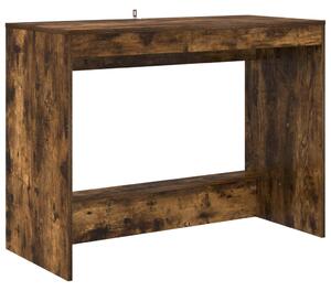 Ágyíróasztal Füstös Tölgy Szerelt Fa 100 x 45 x 75 cm