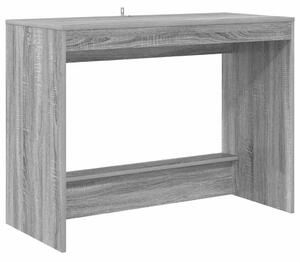 Ágyíróasztal Szürke Sonoma Szerelt Fa 100 x 45 x 75 cm