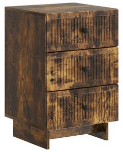 VidaXL Éjjeliszekrény Füstös Tölgy 43 x 41 x 66,5 cm Szerelt Fa