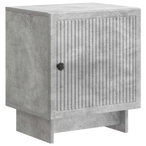VidaXL Éjjeliszekrény Betonszürke 43 x 34,5 x 50 cm Szerelt Fa