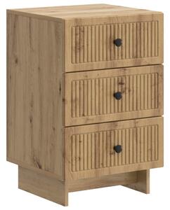 VidaXL Éjjeliszekrény Kézműves Tölgy 43 x 41 x 66,5 cm Szerelt Fa