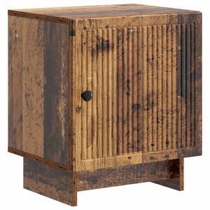 VidaXL Éjjeliszekrény Antik Fa 43 x 34,5 x 50 cm Szerelt Fa