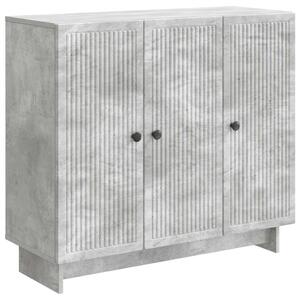 Széf Betonszürke 89 x 34,5 x 80 cm Szerelt Fa