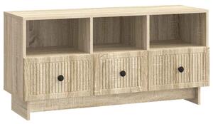 TV szekrény fiókkal Sonoma Tölgy 102 x 34,5 x 50 cm Szerelt Fa