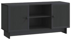 TV szekrény Fekete 102 x 34,5 x 50 cm Faanyag