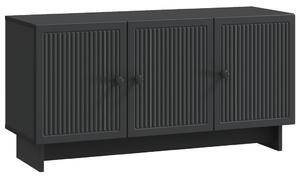 TV szekrény Fekete 99 x 34,5 x 50 cm Szerelt Fa