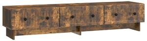 TV szekrény fiókkal Füstös Tölgy 147 x 34,5 x 30 cm Szerelt Fa