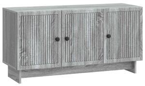 TV szekrény Szürke Sonoma 99 x 34,5 x 50 cm Szerelt Fa