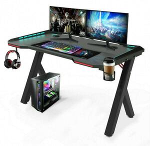 Apollon R5 Beépített ledes Gamer asztal