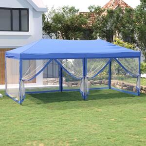 VidaXL Összecsukható Rendezvénysátor - 3x6m - Kék