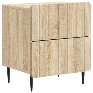 VidaXL Éjjeliszekrény Sonoma Tölgy 43 x 34,5 x 49,5 cm Szerelt Fa