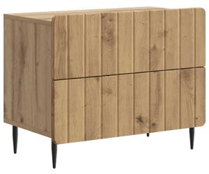 VidaXL Éjjeliszekrény Kézműves Tölgy 62 x 34,5 x 49,5 cm Szerelt Fa