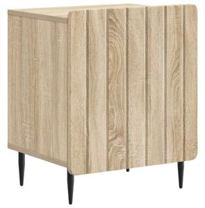 VidaXL Éjjeliszekrény Sonoma Tölgy 43 x 34,5 x 52 cm Szerelt Fa