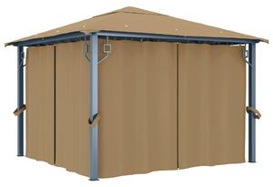 VidaXL Kerti Pavilon - Alumínium - 300x300cm