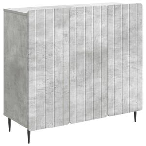 Széf Betonszürke 89 x 34,5 x 82 cm Szerelt Fa