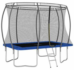 VidaXL négyszögű trambulinszett 274 x 183 x 76 cm 150 kg