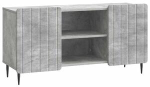 TV szekrény Betonszürke 102 x 34,5 x 52 cm Szerelt Fa