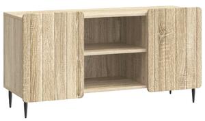 TV szekrény Sonoma Tölgy 102 x 34,5 x 52 cm Szerelt Fa