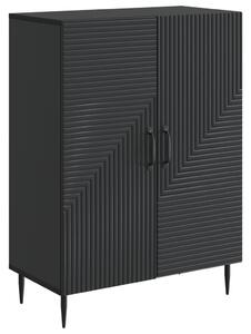 Széf Fekete 66 x 34,5 x 89,5 cm Szerelt Fa