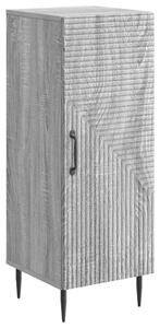 Széf Szürke Sonoma 33 x 34,5 x 89,5 cm Szerelt Fa