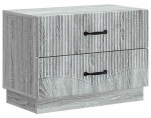 VidaXL Éjjeliszekrény Szürke Sonoma 62 x 34,5 x 44,5 cm Szerelt Fa