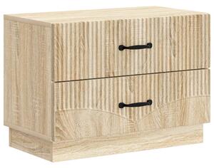 VidaXL Éjjeliszekrény Sonoma Tölgy 62 x 34,5 x 44,5 cm Szerelt Fa