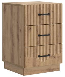 VidaXL Éjjeliszekrény Kézműves Tölgy 43 x 41 x 63,5 cm Szerelt Fa