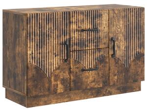 Széf fiókkal Füstös Tölgy 89 x 34,5 x 57 cm Szerelt Fa