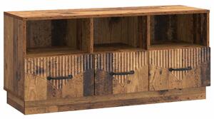 TV szekrény fiókkal Antik Fa 102 x 34,5 x 47 cm Szerelt Fa