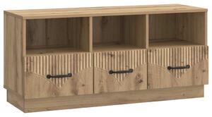 TV szekrény Kézműves Tölgy 102 x 34,5 x 47 cm Szerelt Fa