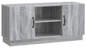 TV szekrény Szürke Sonoma 102 x 34,5 x 47 cm Szerelt Fa