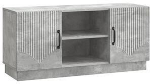 TV szekrény Betonszürke 102 x 34,5 x 47 cm Szerelt Fa
