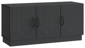 TV szekrény Fekete 99 x 34,5 x 47 cm Szerelt Fa
