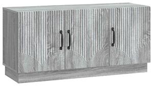 TV szekrény Szürke Sonoma 99 x 34,5 x 47 cm Szerelt Fa