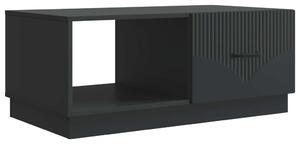 Dohányzóasztal Fekete 90 x 50 x 37 cm Szerelt Fa