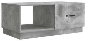 Dohányzóasztal Betonszürke 90 x 50 x 37 cm Szerelt Fa