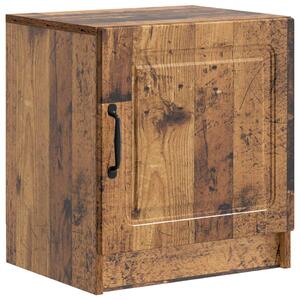 VidaXL Éjjeliszekrény Antik Fa 43 x 34,5 x 47 cm Szerelt Fa