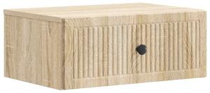 VidaXL Éjjeliszekrény Sonoma Tölgy 49 x 34,5 x 20 cm Szerelt Fa