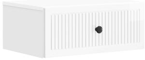 VidaXL Éjjeliszekrény Magasfényű Fehér 49 x 34,5 x 20 cm Szerelt Fa